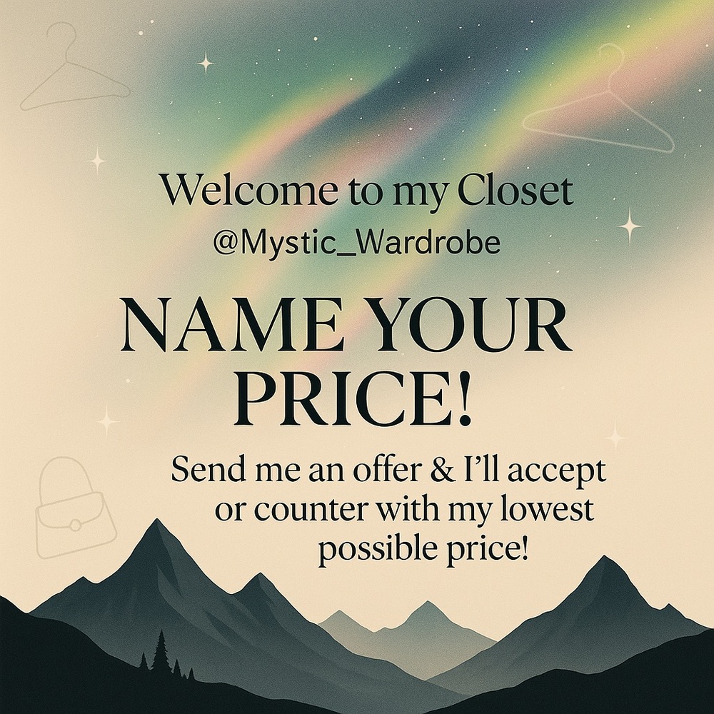 .•*Closet clear out *•. Name your price! Mystic Wardrobe Offer